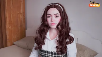A guy fucks a haunted doll in a ritual on Halloween night